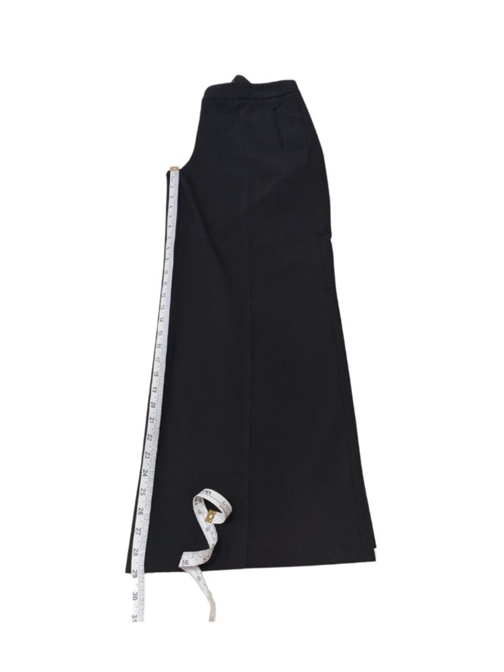 Express Black Stretch Wide Leg Dress Pants Women’s Size 7/8 Career Trousers - Picture 7 of 8